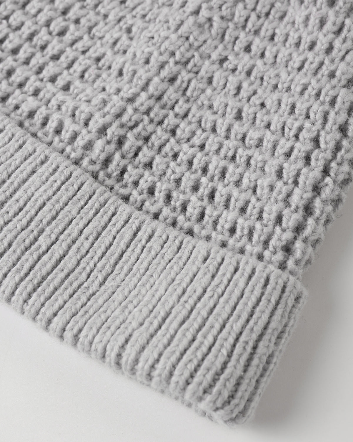 Chunky Knit Sweater || Fog