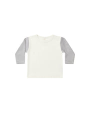 Long Sleeve Raglan Tee || Cloud