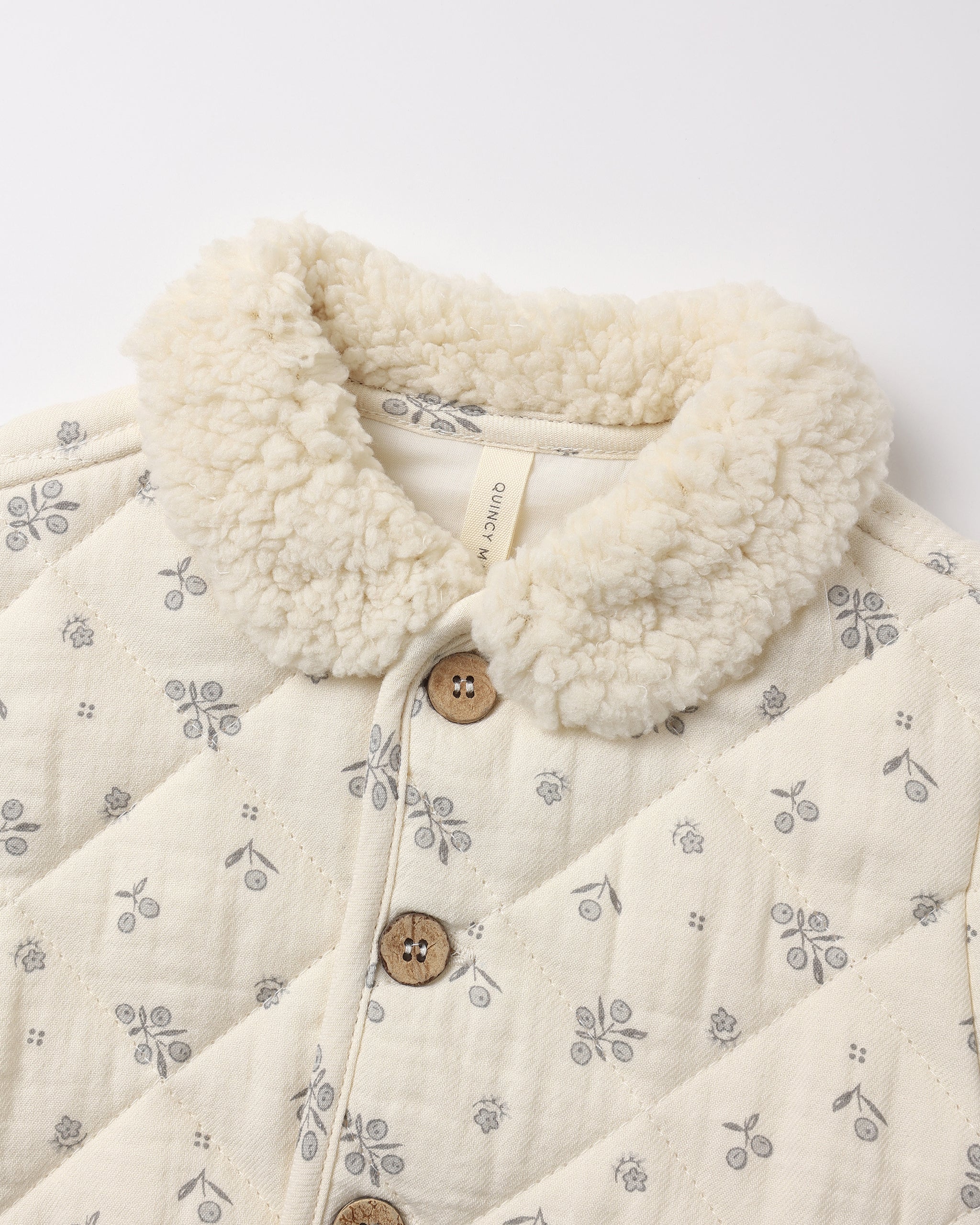 Quilted Jacket || Winter Berry