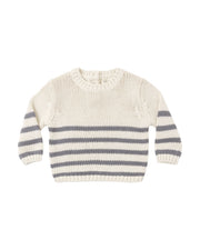 Rex Sweater || Slate Stripe