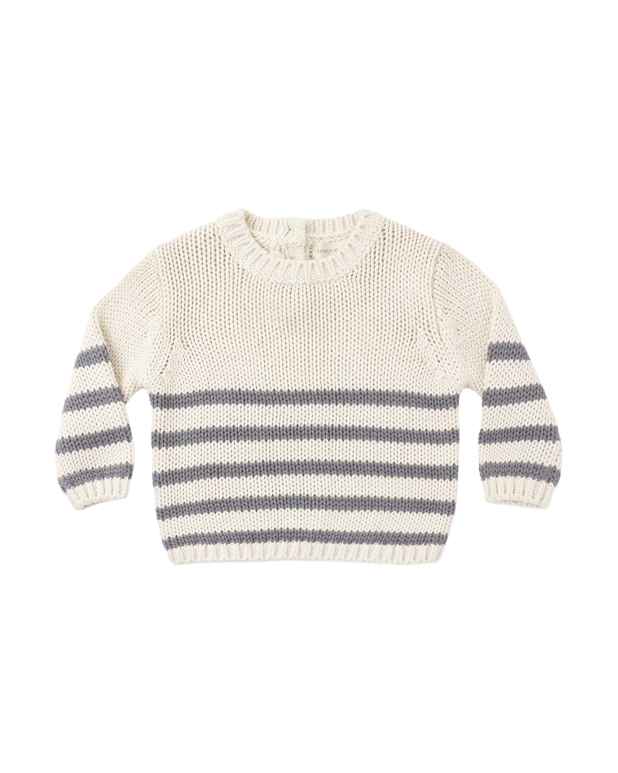 Rex Sweater || Slate Stripe