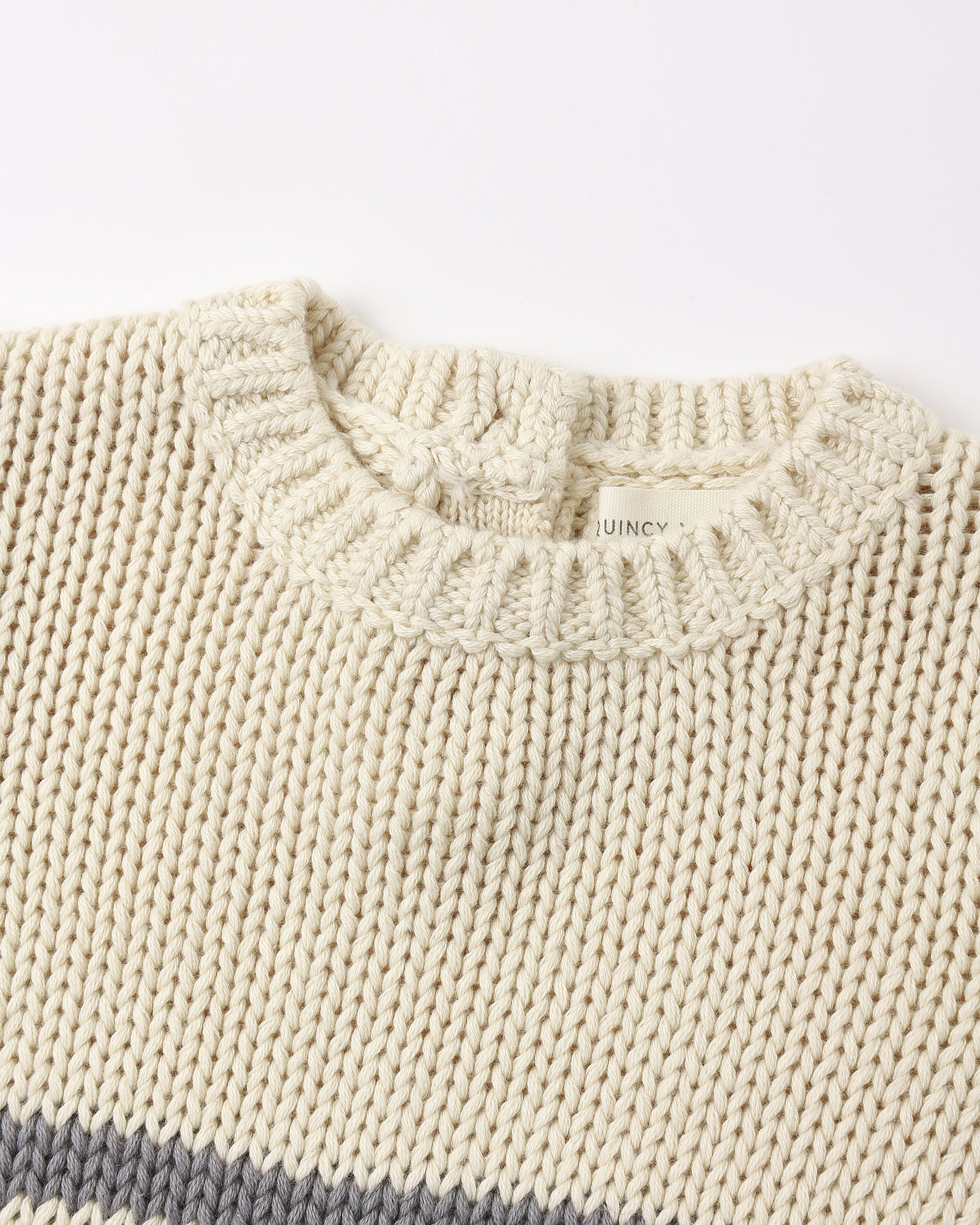 Rex Sweater || Slate Stripe