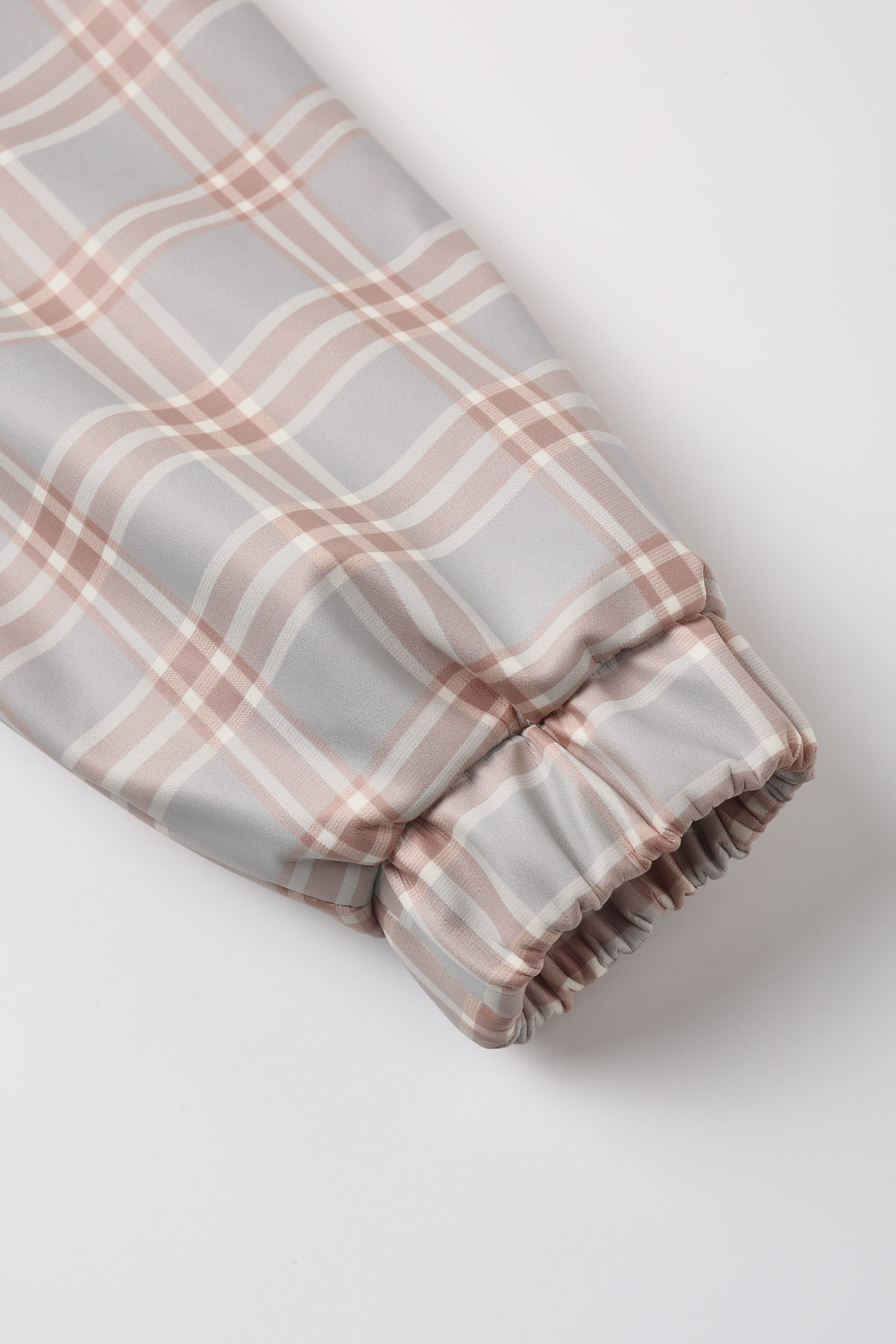 Rain Coat || Blue Plaid