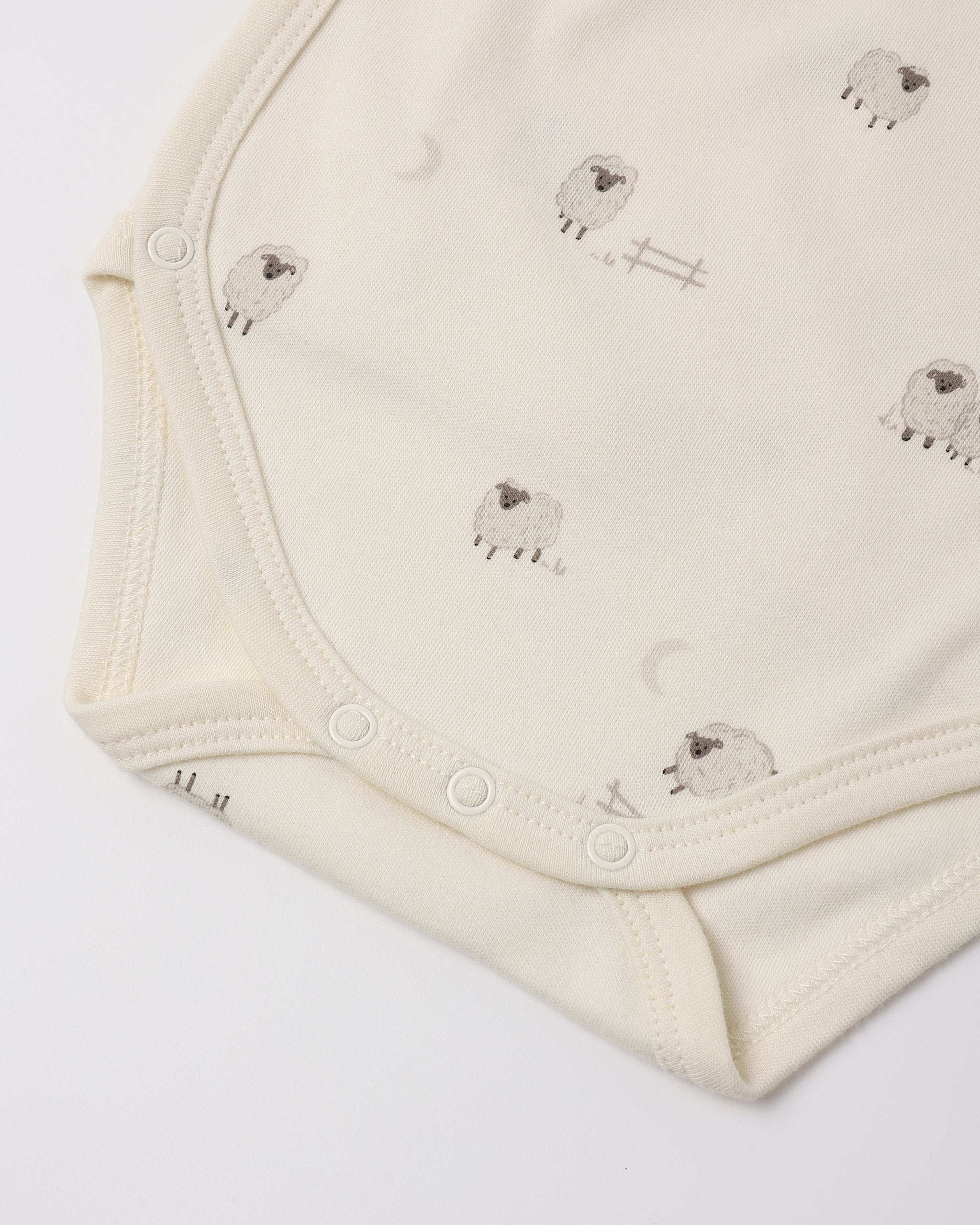 Side Snap Bodysuit + Pant Set || Sheep