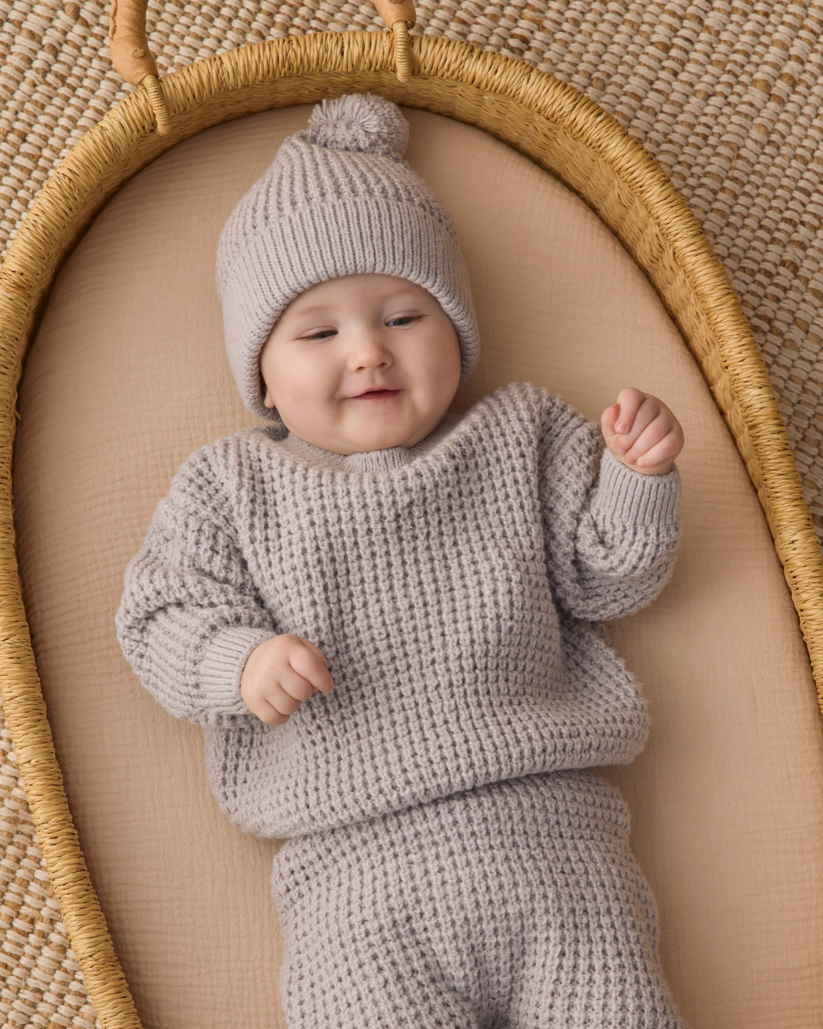 Chunky Knit Sweater || Fog