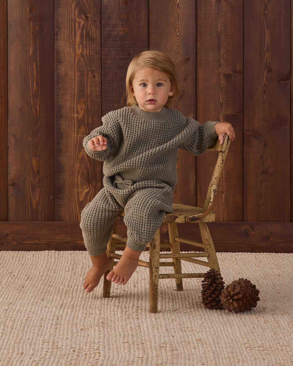 Chunky Knit Sweater || Spruce