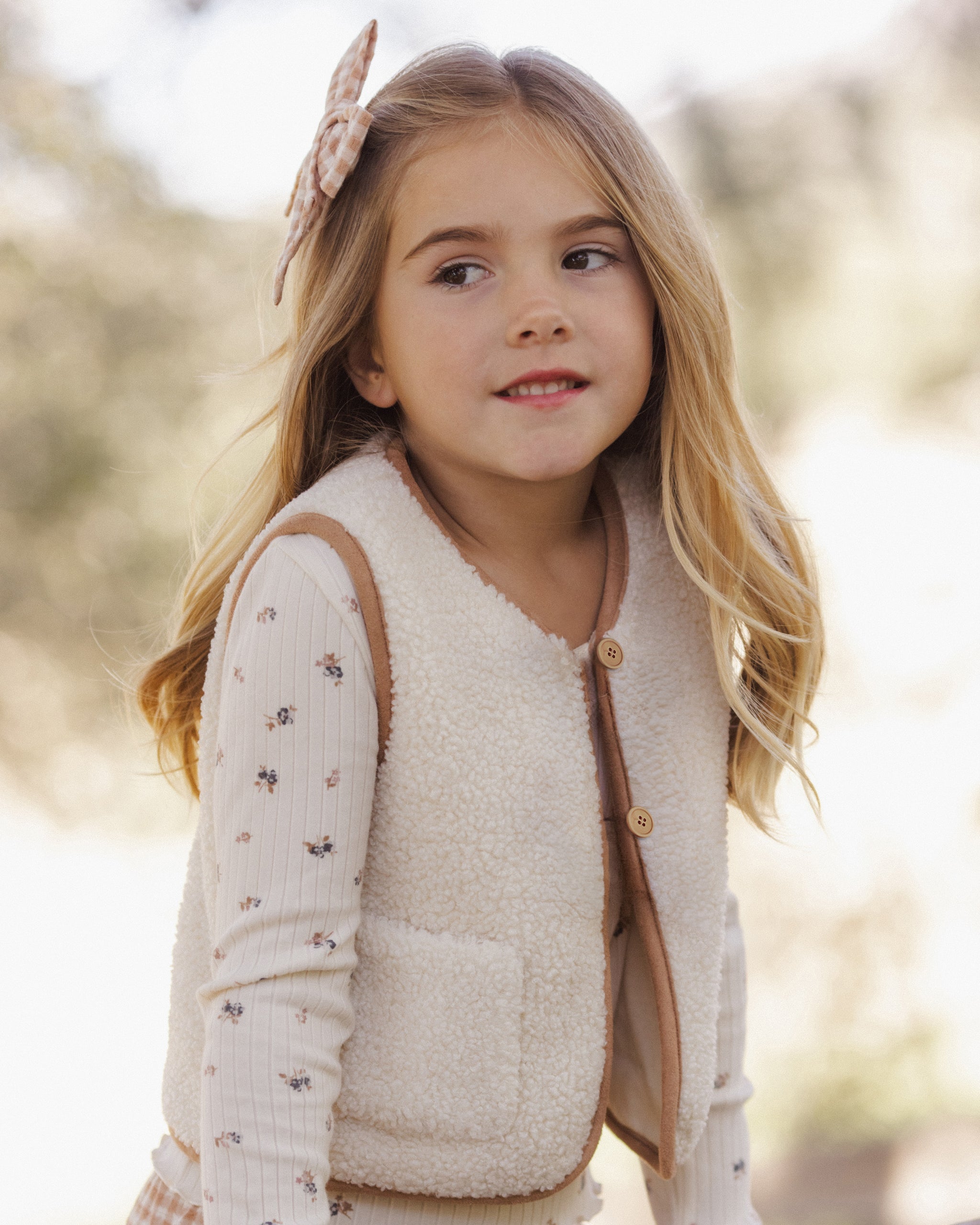 Sherpa Vest || Natural
