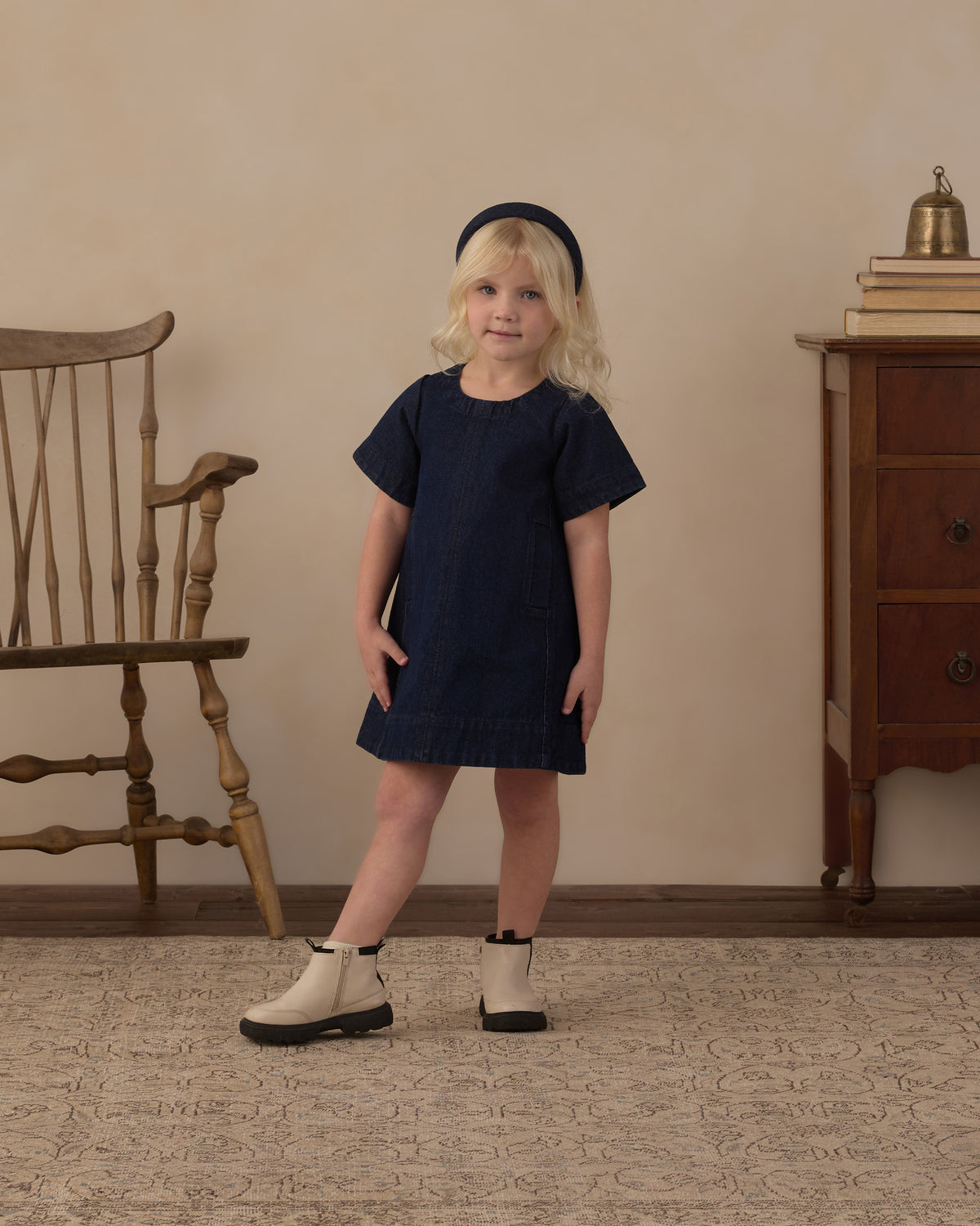 Savannah Dress || Dark Indigo