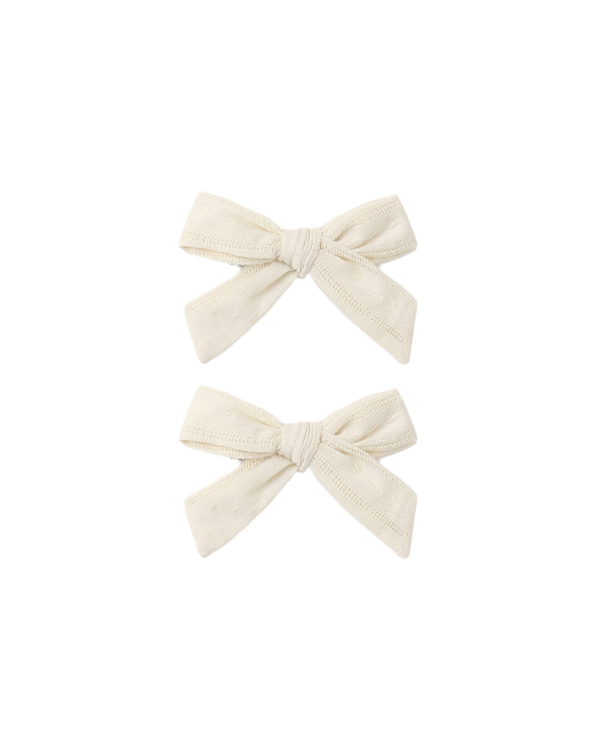 Bows, Set of 2 || Natural