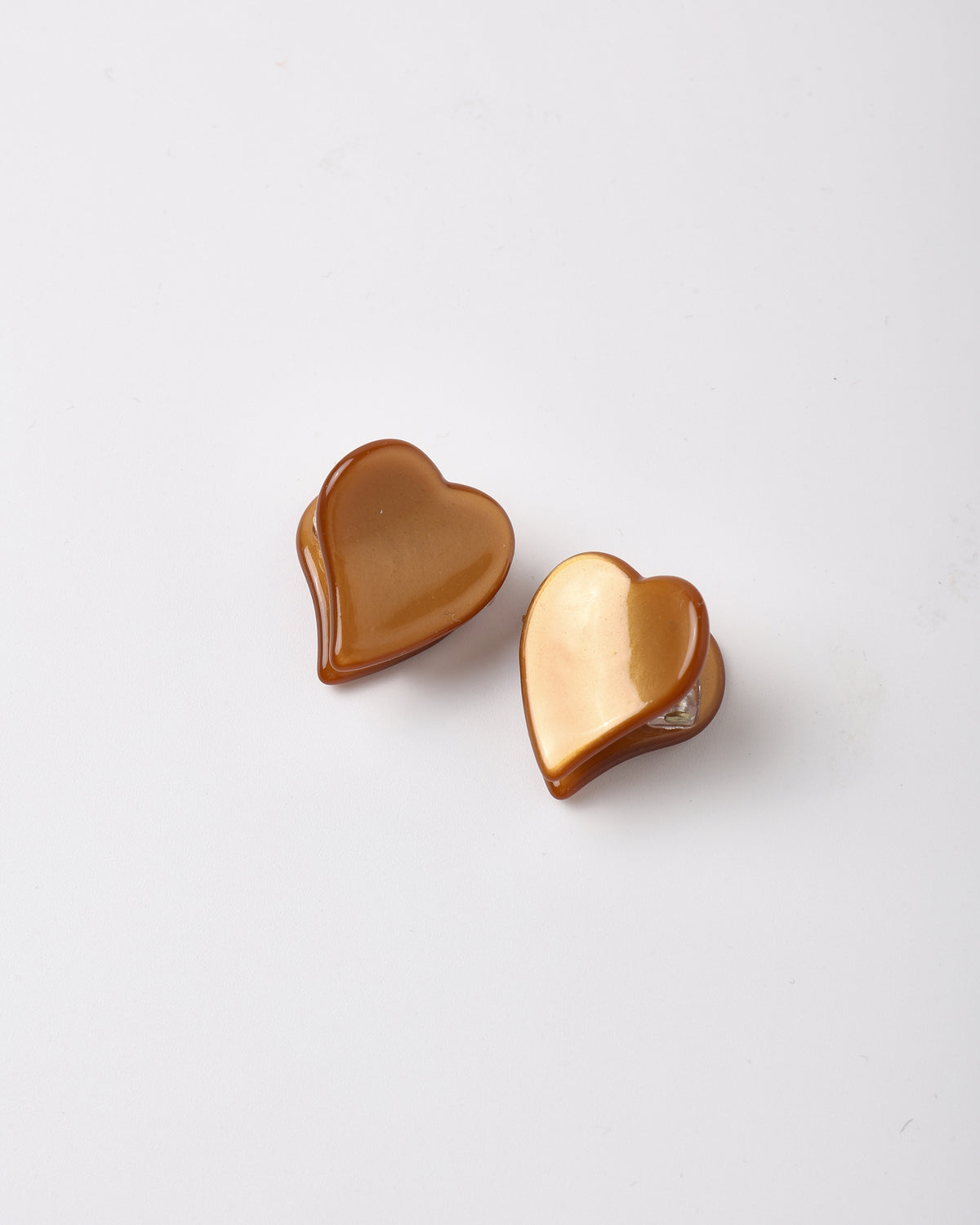 Heart Mini Clips || Dusty Blue, Clay, Blush