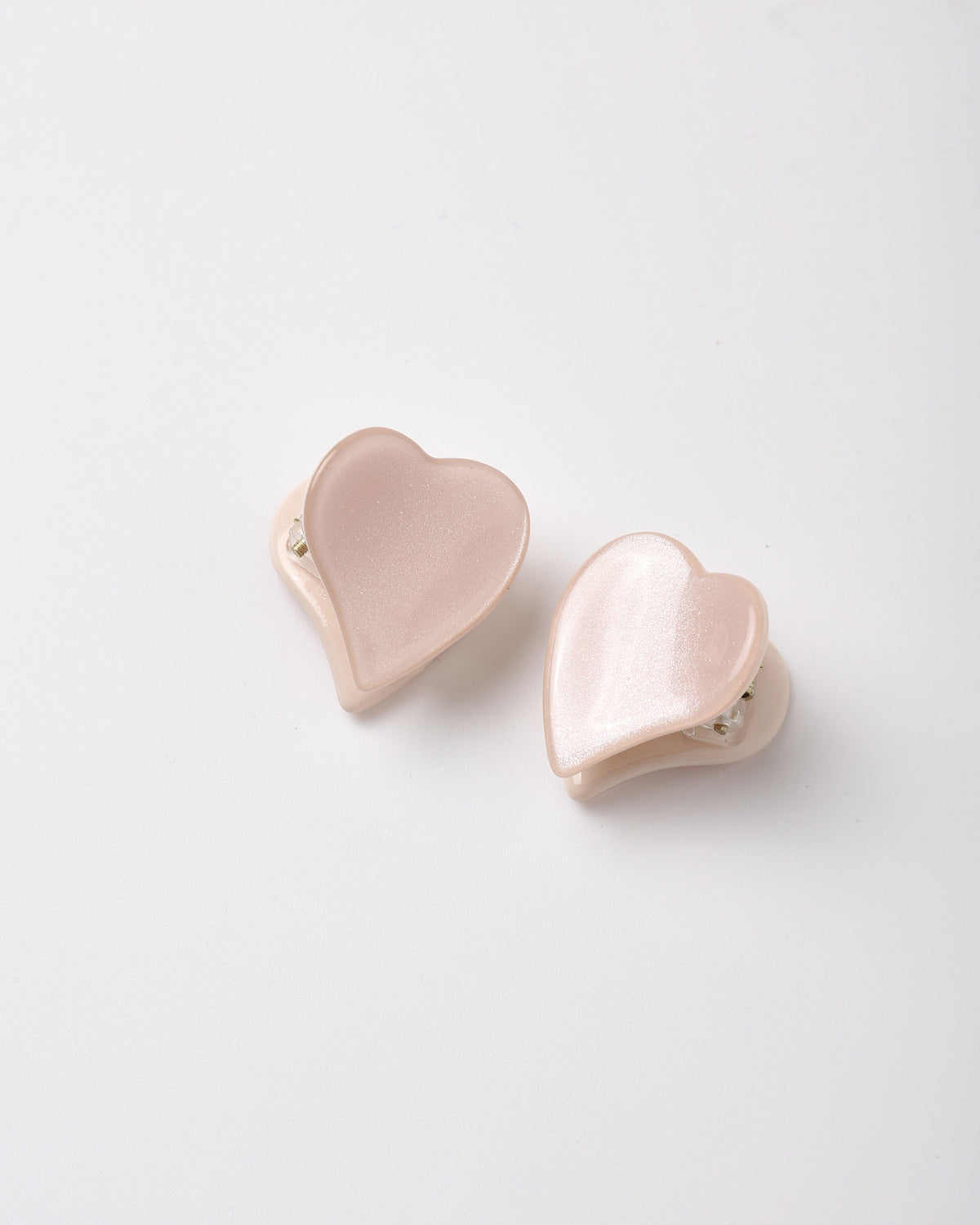Heart Mini Clips || Dusty Blue, Clay, Blush