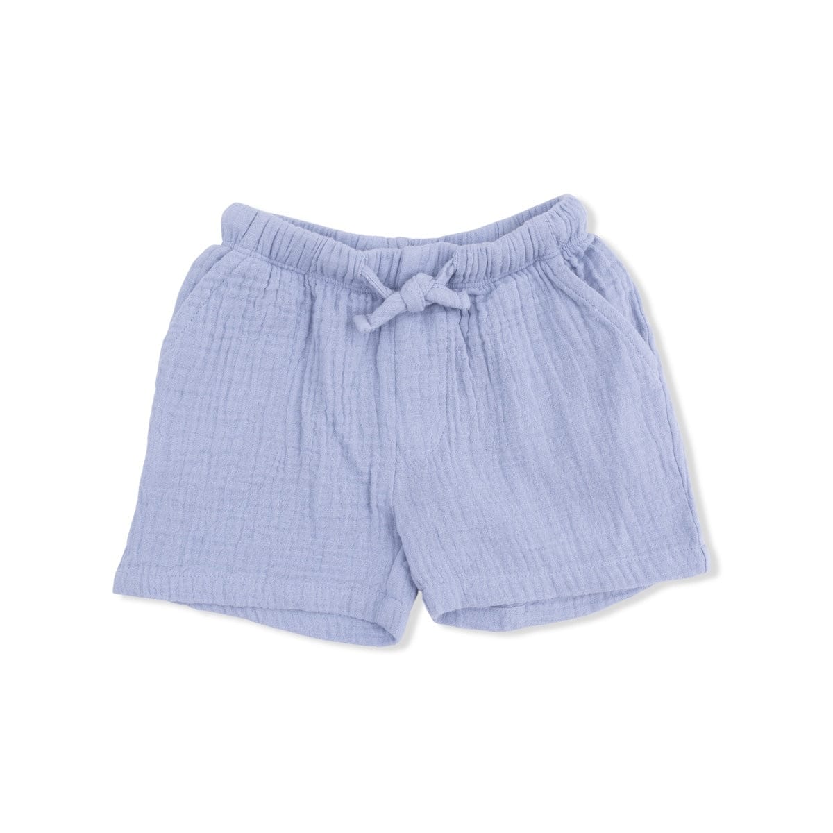Angel Dear Baby Baby Golf Carts Blue - Polo Button Up With Casual Short