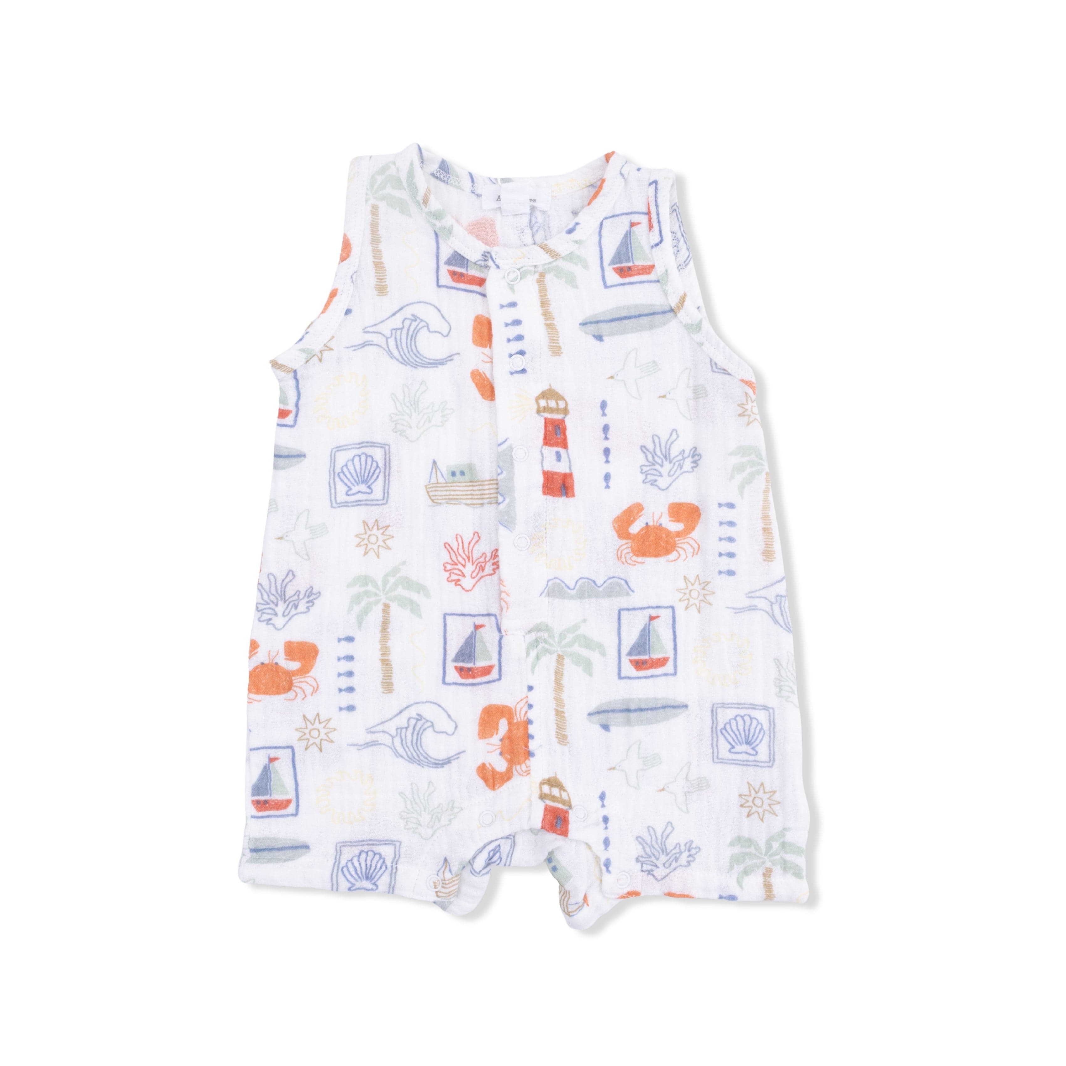 Angel Dear Baby Club Mediterranean - Sleeveless Shortie Romper
