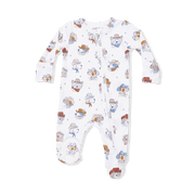 Angel Dear Baby Cowdogs - 2 Way Zipper Footie
