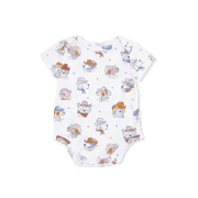 Angel Dear Baby Cowdogs - Short Sleeve Bodysuit