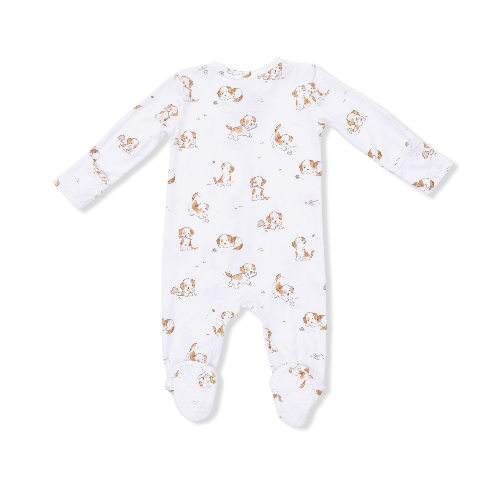 Angel Dear Baby Explorer Puppy - 2 Way Zipper Footie