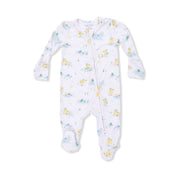 Angel Dear Baby Frog And Duck Pond - 2 Way Zipper Footie