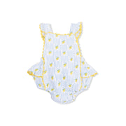 Angel Dear Baby Lovely Lemons - Ric Rac Ruffle Sunsuit