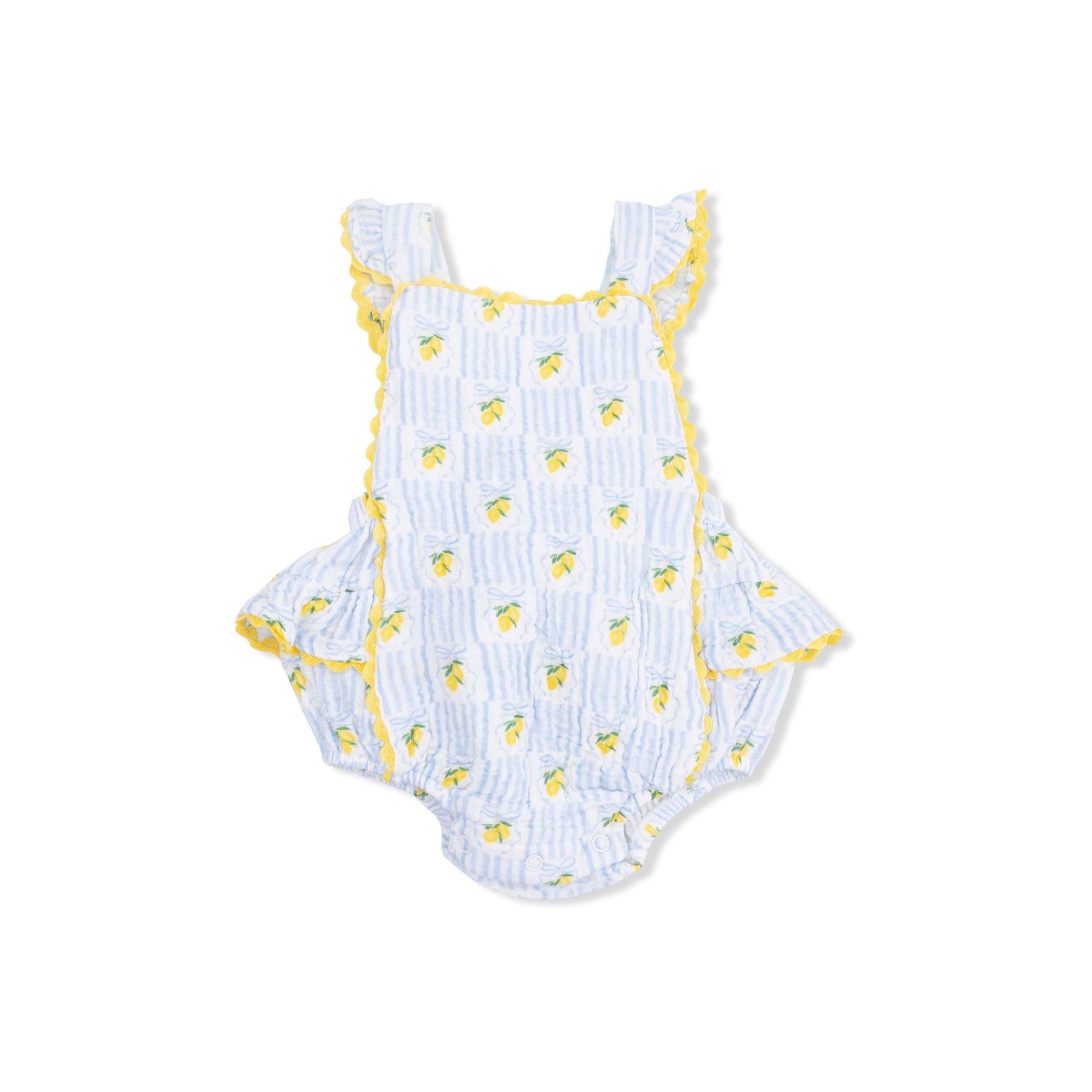 Angel Dear Baby Lovely Lemons - Ric Rac Ruffle Sunsuit