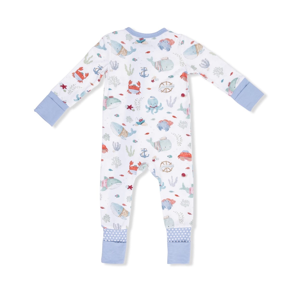Angel Dear Baby Sailor Sea Creatures - Convertible Romper