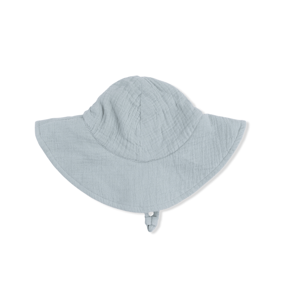 Angel Dear Baby Solid Muslin Jadeite - Wide Brim Sun Hat