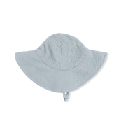 Angel Dear Baby Solid Muslin Jadeite - Wide Brim Sun Hat