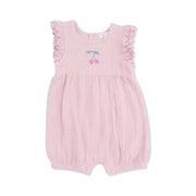 Angel Dear Baby Solid Muslin Lotus - Scallop Ruffle Shortie