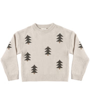Aspen Sweater || Tree Jacquard
