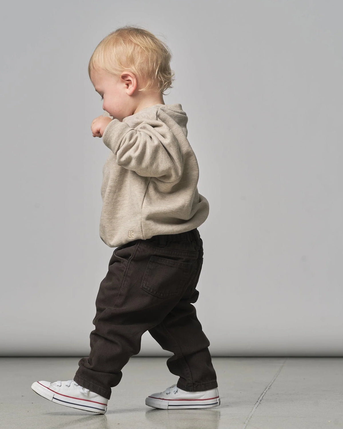 Baggy Jeans - Brown | Little Bipsy