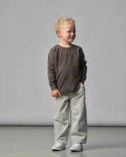 Baggy Jeans - Grey Wash | Little Bipsy