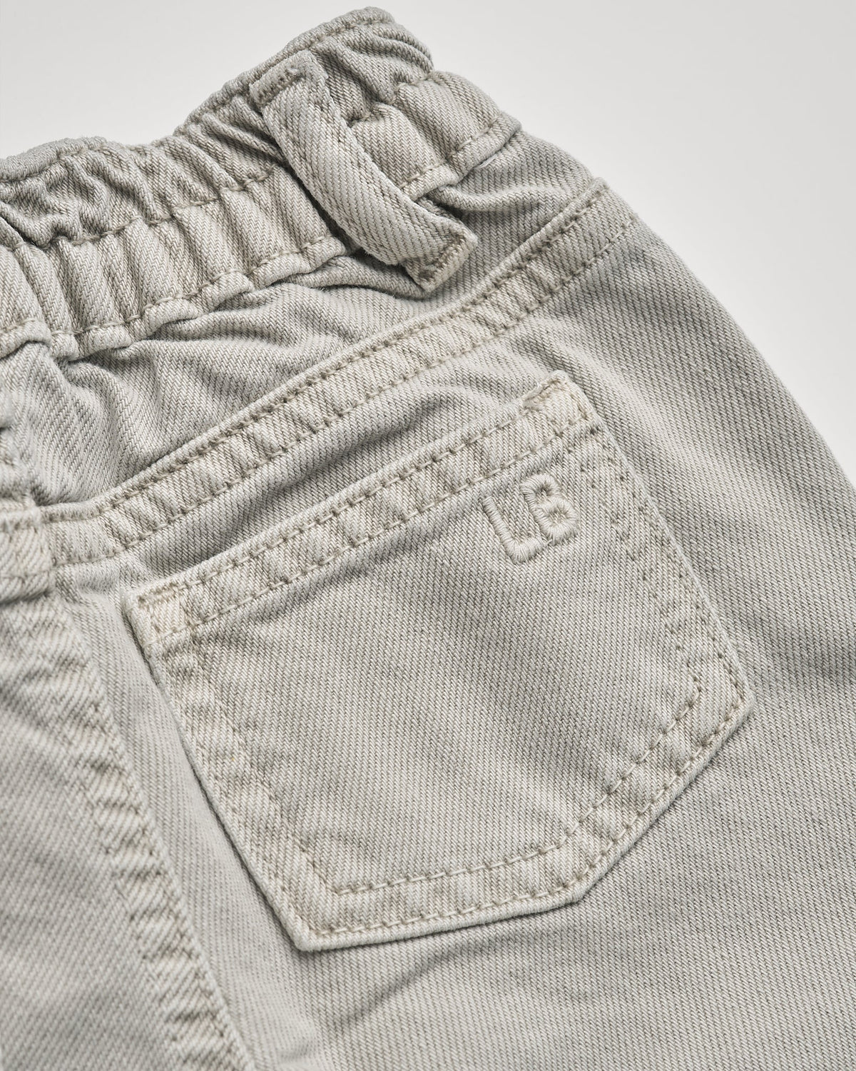 Baggy Jeans - Grey Wash | Little Bipsy