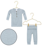 Miller Plush Knit Top + Bottoms
