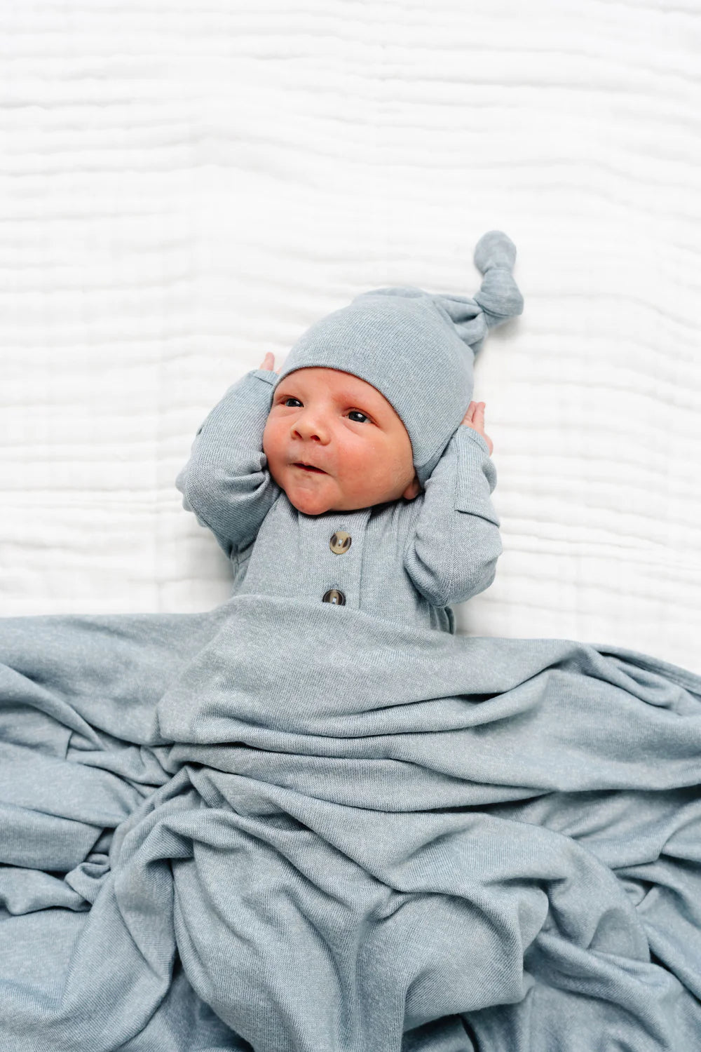 Miller Plush Knit Top + Bottoms