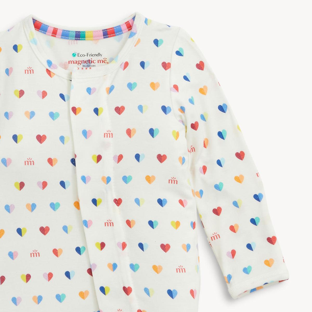 Branded Heart Modal Footie