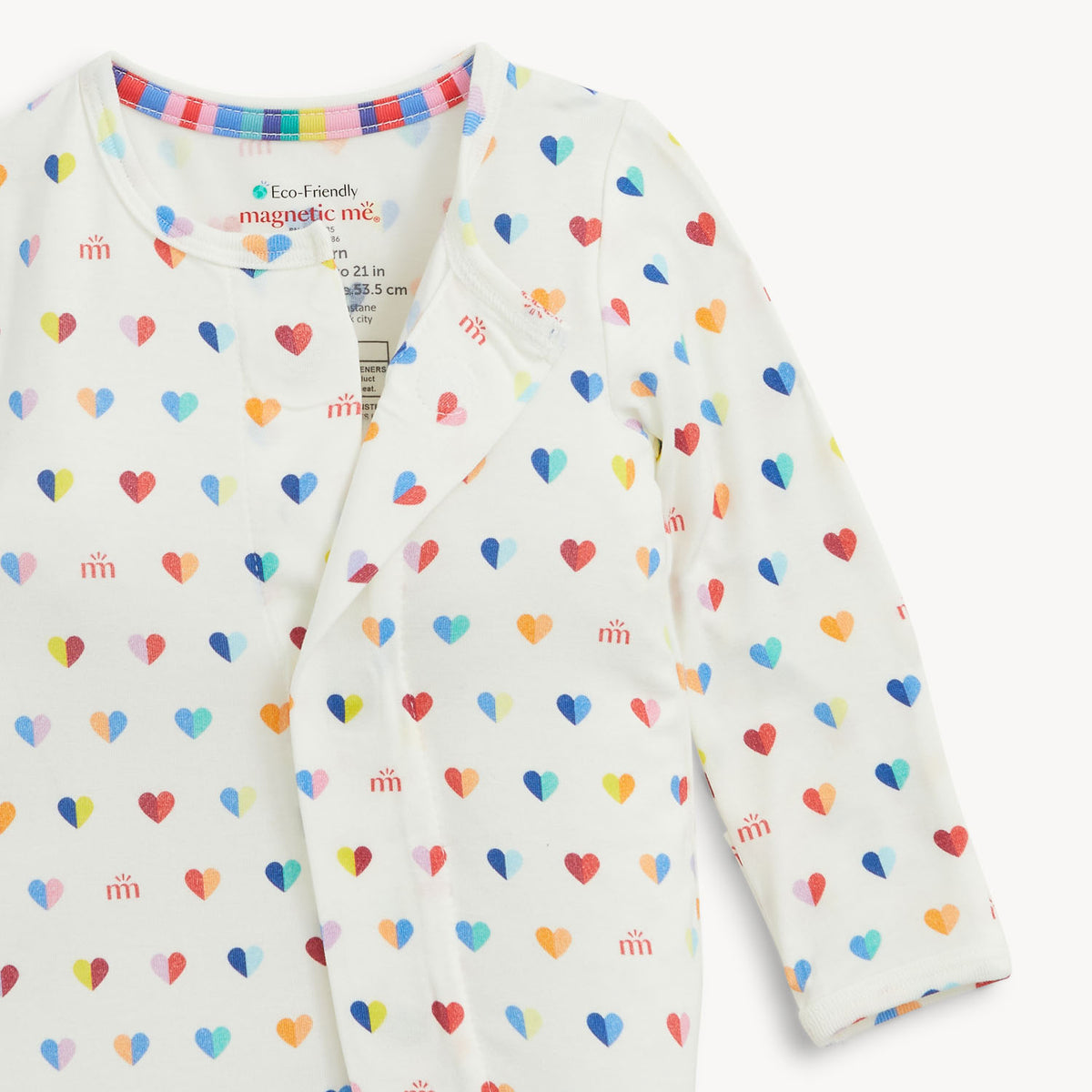 Branded Heart Modal Footie