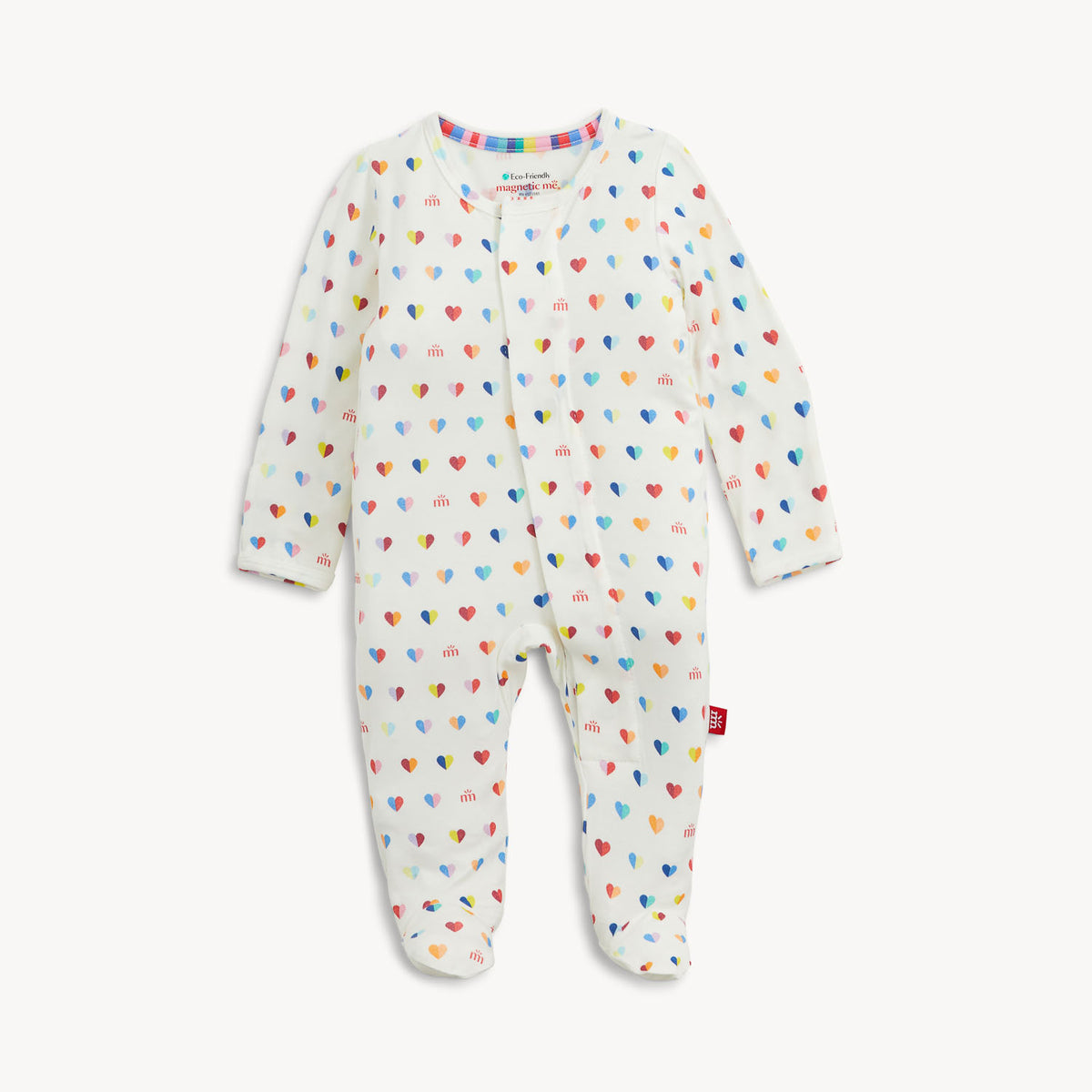 Branded Heart Modal Footie