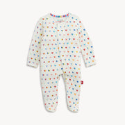 Branded Heart Modal Footie
