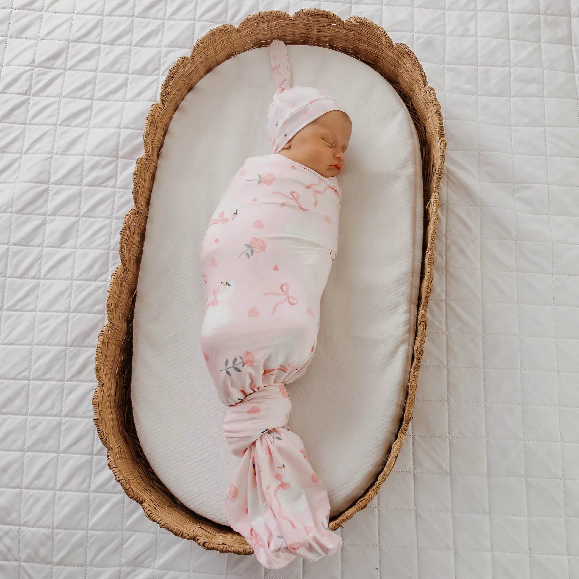 Copper Pearl Baby Adelia Knit Blanket Single
