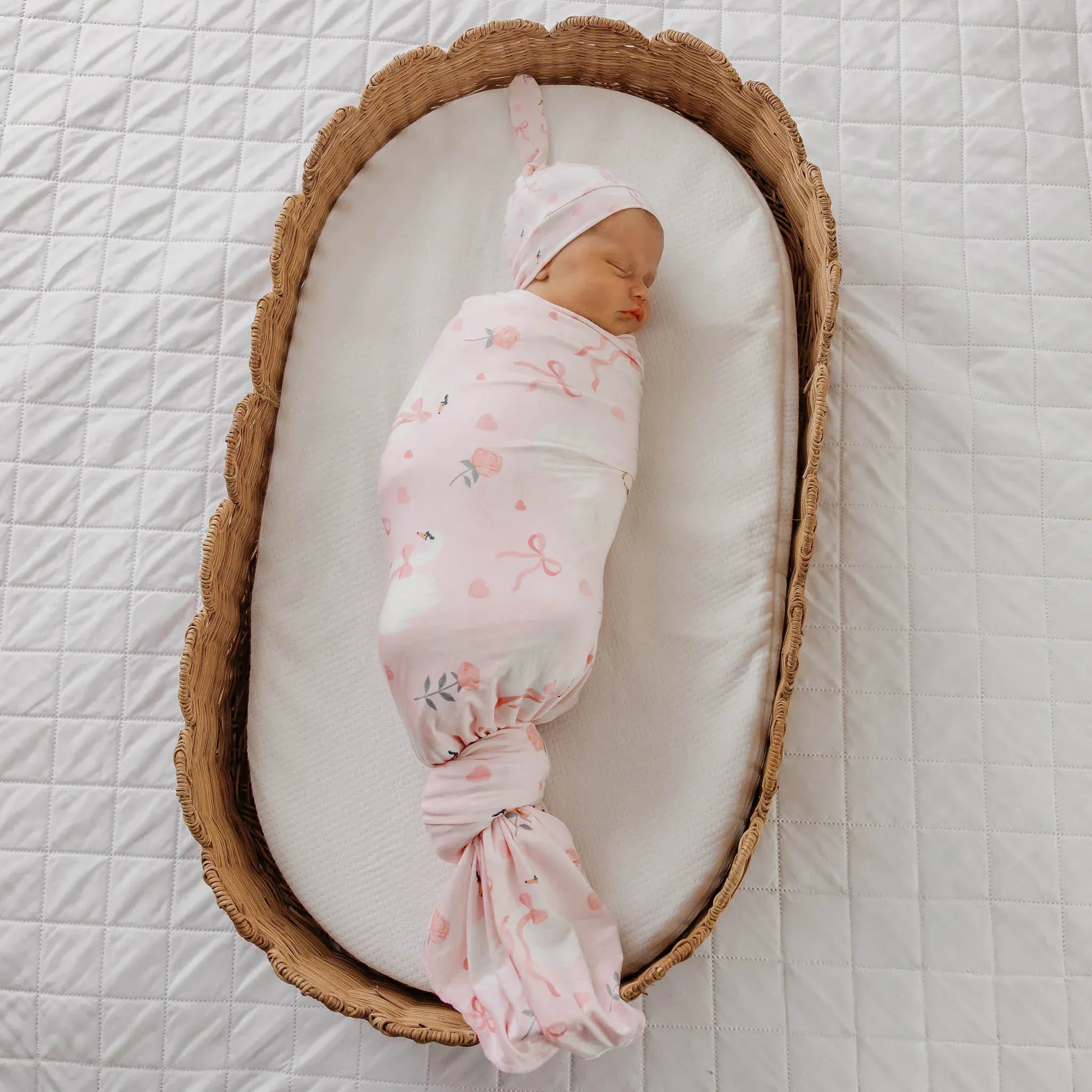 Copper Pearl Baby Adelia Knit Blanket Single