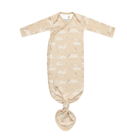 Copper Pearl Baby Gully Newborn Knotted Gown
