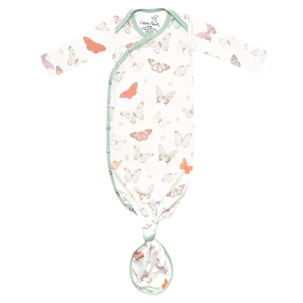 Copper Pearl Baby Luna Newborn Knotted Gown