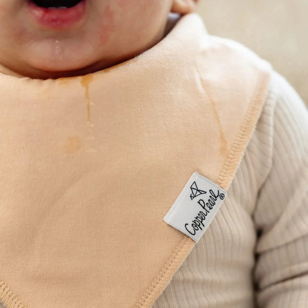 Copper Pearl Baby Ryder Bandana Bib Set (4-Pack)