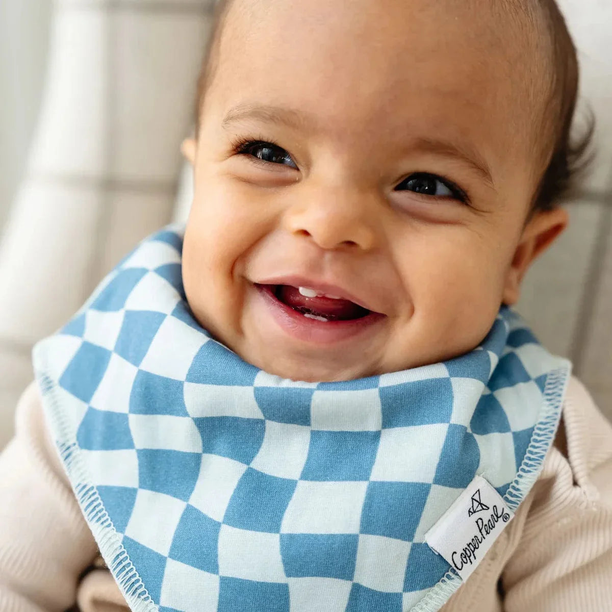 Copper Pearl Baby Ryder Bandana Bib Set (4-Pack)