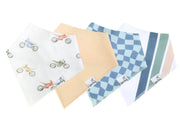 Copper Pearl Baby Ryder Bandana Bib Set (4-Pack)