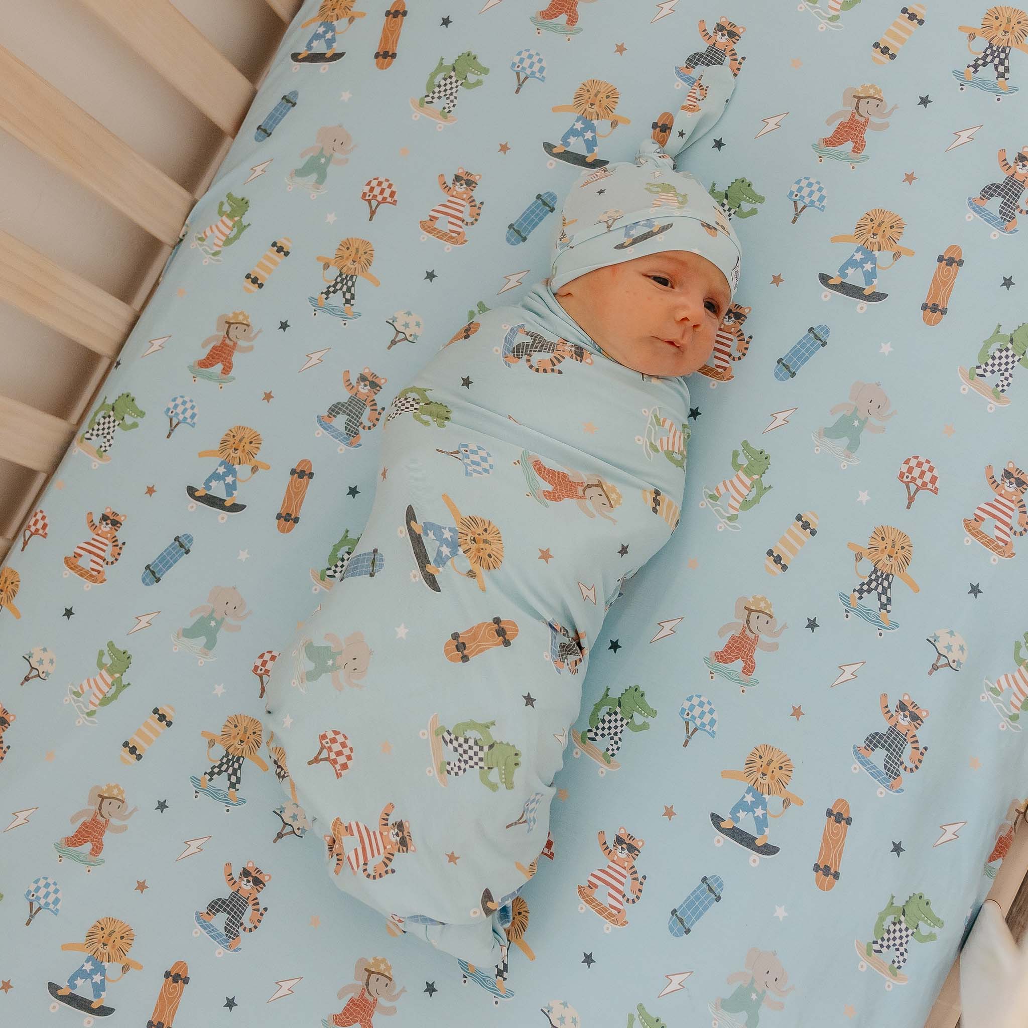 Copper Pearl Baby Tanner Knit Blanket Single