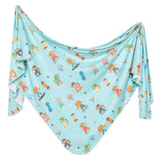 Copper Pearl Baby Tanner Knit Blanket Single