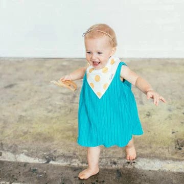 Copper Pearl Bib Blush Bandana Bib Set (4-Pack)
