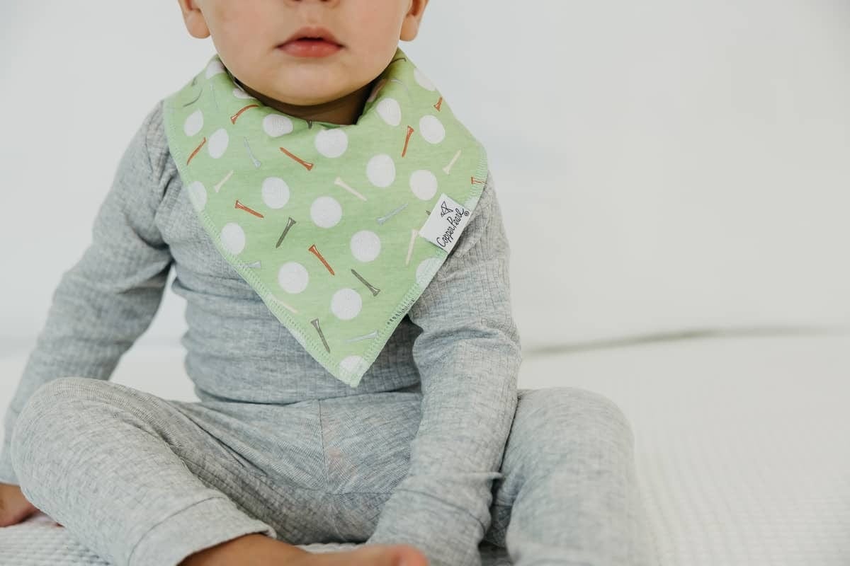 Copper Pearl Bib Bogey Bandana Bib Set (4-Pack)