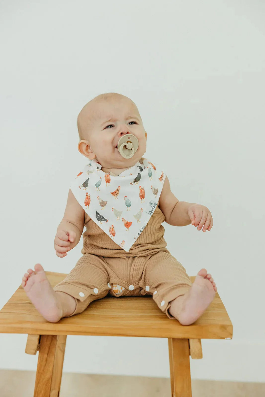 Copper Pearl Bib Farmstead Bandana Bib Set (4-Pack)