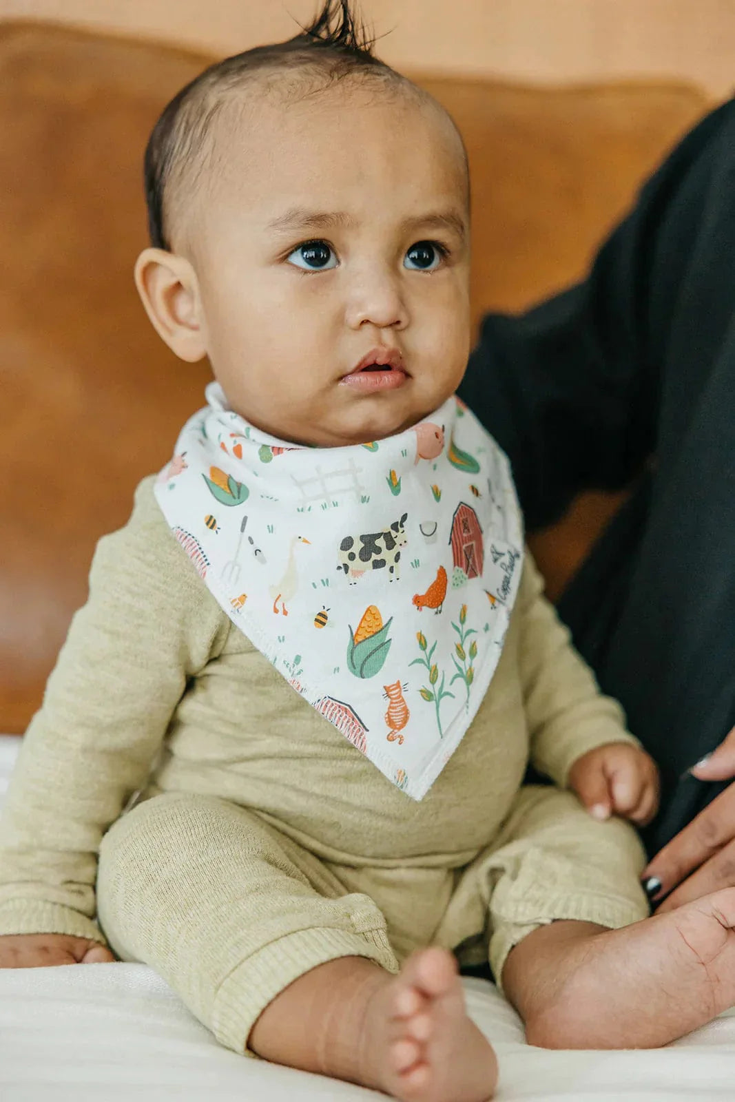 Copper Pearl Bib Farmstead Bandana Bib Set (4-Pack)